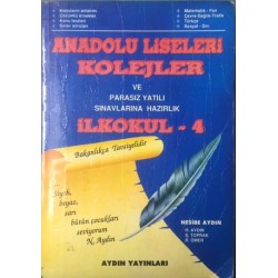 Anadolu Liseleri Kolejler ve Parasız Yatılı Sınavlarına Hazırlık İlkokul 4