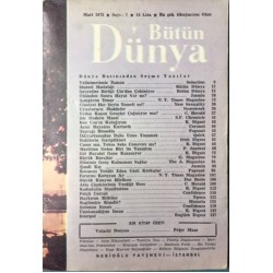 Bütün Dünya Sayı  7 - Mart 1973