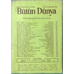 Bütün Dünya Sayı 91 - Ağustos 1955