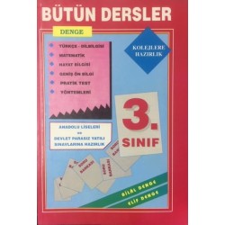 Kolejlere Hazırlık Tüm Dersler  3.Sınıf - Soru Bankası