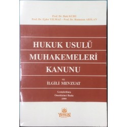 Hukuk Usulü Muhakemeleri Kanunu ve İlgili Mevzuat 