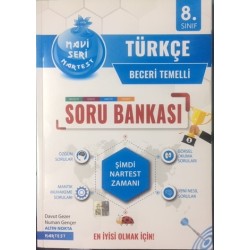 Türkçe 8. Sınıf Beceri Temelli Soru Bankası Mavi Seri
