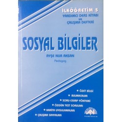 Sosyal Bilgiler İlköğretim 5 Yardımcı Ders Kitabı ve Çalışma Defteri