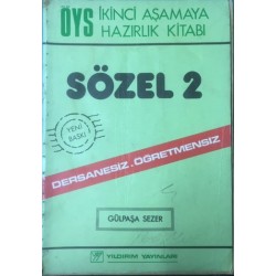 Sözel 2 ÖYS İkinci Aşamaya Hazırlık Kitabı