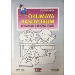 İlköğretim Türkçe Okumaya Başlıyorum Boyamalı Çalışma Kitabı