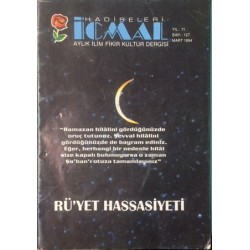 Hadiseleri İcmal Aylık İlim Fikir Kültür Dergisi Yıl:11 Sayı:127 Mart 1994