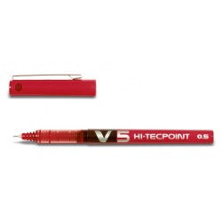 Pilot V5 Hi-TecPoint Pilot Kalem Kırmızı