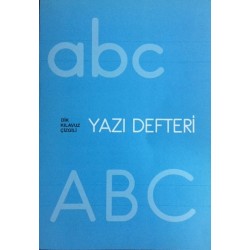 Standart Güzel Yazı Defteri (Dik Temel Yazı) 20  x 28 Mavi Kapak