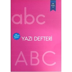 Standart Güzel Yazı Defteri (Dik Temel Yazı) 20x28 Pembe Kapak