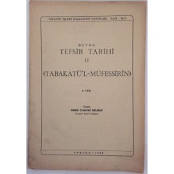 Büyük Tefsir Tarihi 2 - (Tabakatü l-Müfessirin) 8.Cüz