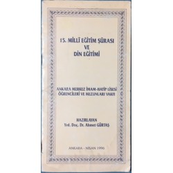 15.Milli Eğitim Şürası ve Din Eğitimi