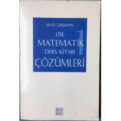 Lise Matematik 1 Ders Kitabı Çözümleri