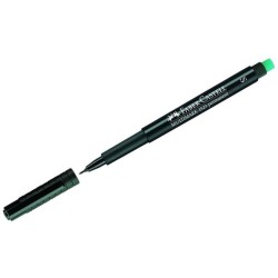 Faber Castell 1523 S Siyah Asetat (Cd) Kalemi 0.4 mm