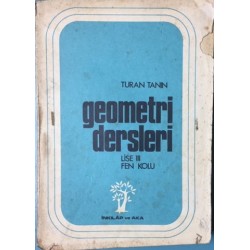 Geometri Dersleri - Lise III Edebiyat Kolu
