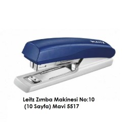 Leitz Zımba Makinesi No:10 Mavi 10 Sayfa  5517