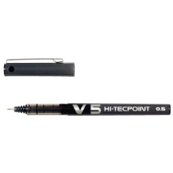 Pilot V5 Hi-TecPoint Pilot Kalem Siyah