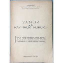 Vasilik ve Kayyımlık Hukuku