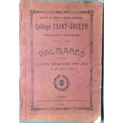 College Saint - Joseph 1930 (Fransız Lisesi 1930 Yıllık)
