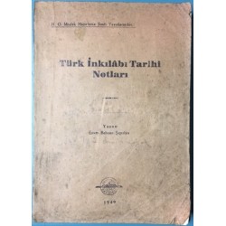 Türk İnkılabı Tarihi Notları