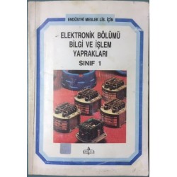 Elektronik Bölümü Bilgi İşlem Yaprakları Sınıf 1