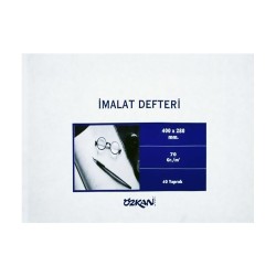 İmalat Defteri 40 Yaprak