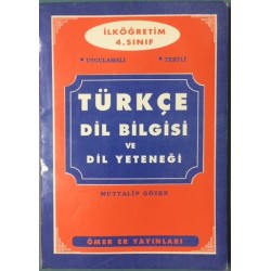 Türkçe Dil Bilgisi ve Dil Yeteneği - İlköğretim 4. Sınıf