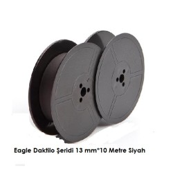 Eagle Daktilo Şeridi 13 mm*10 Metre Siyah