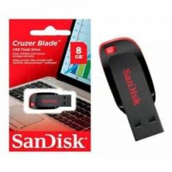 Sandisk 8GB Cruzer Blade USB 2.0 SDCZ50-008G-B35 USB Bellek