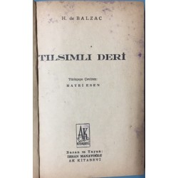 Tılsımlı Deri (Ciltli)