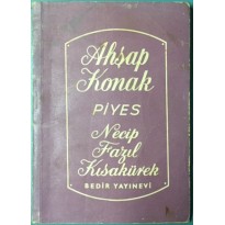 Ahşap Konak Piyes 3 Perdede 9 Tablo Ahşap Konak Piyes 3 Perdede 9 Tablo