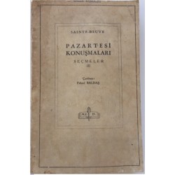 Pazartesi Konuşmaları Seçmeler - 3