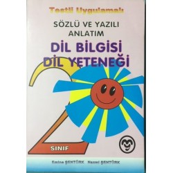 Testli Uygulamalı Sözlü ve Yazılı Anlatım Dil Bilgisi Dil Yeteneği - Sınıf 2