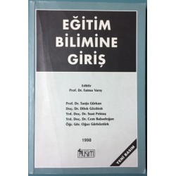 Eğitim Bilimine Giriş