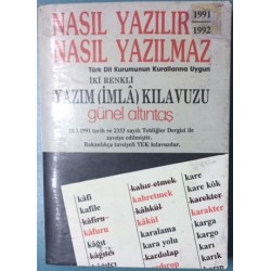 Nasıl Yazılır Nasıl Yazılmaz Yazım İmla Kılavuzu