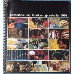 Eczacıbaşı İlaç Fabrikası Satıcılar 1974  (Fotoğraflı Ajanda Takvim)